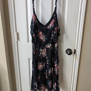 Torrid Black Floral Chemise